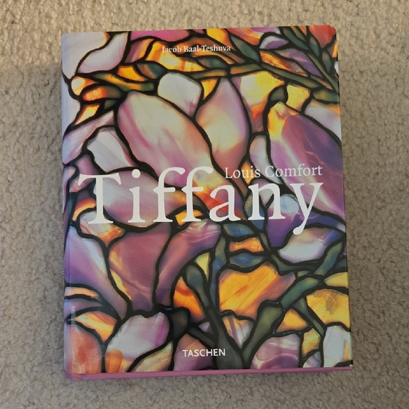 Taschen Louis Comfort Tiffany Book - Purple and Orange